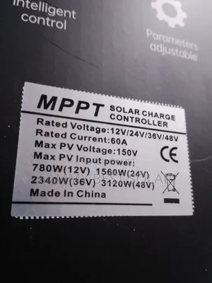 Sunfield 60ah 12v/24v/36v/48v MPPT Solar Charge Controller