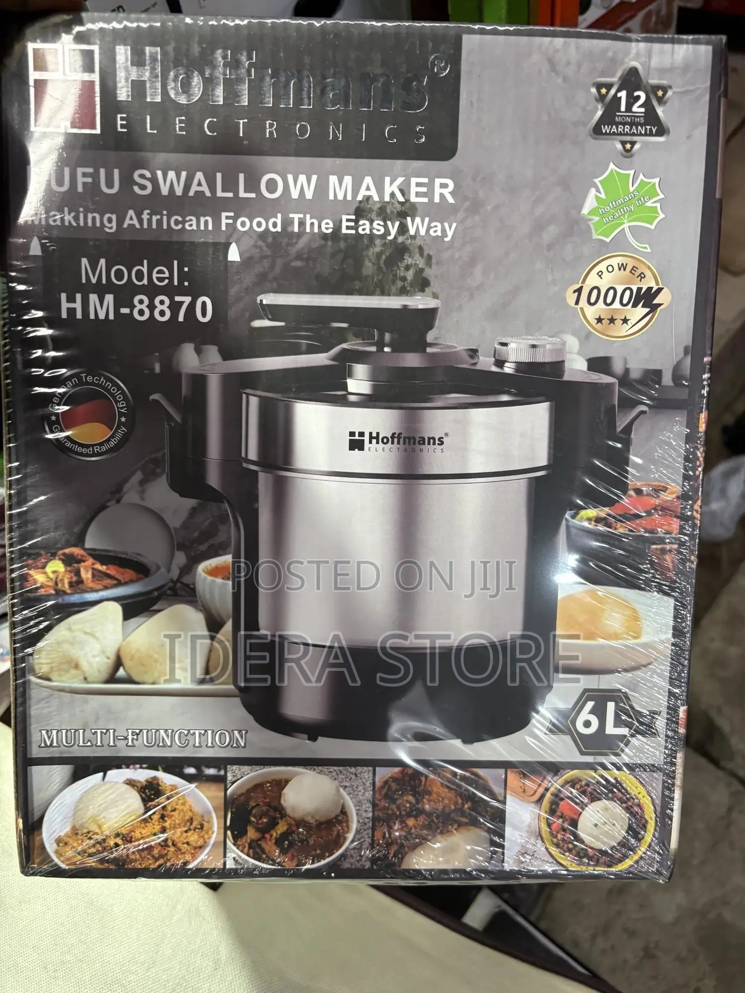 Hoffman Automatic Fufu/Swallow Maker