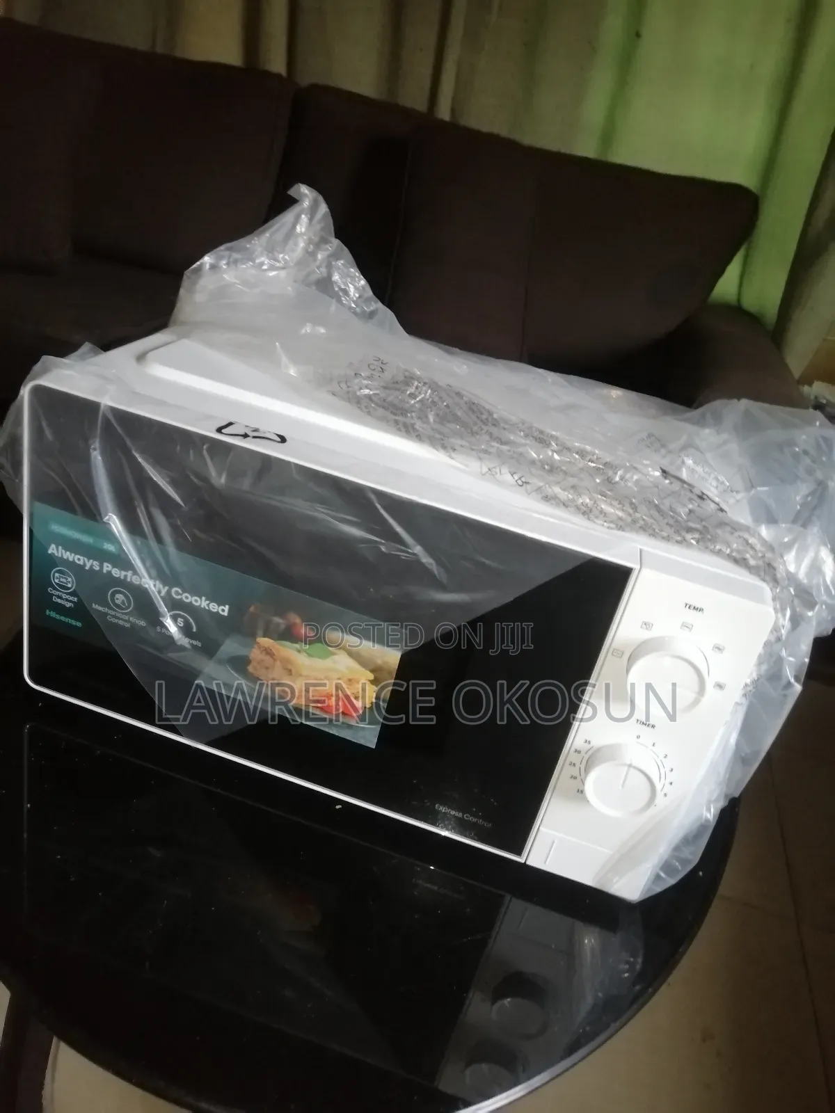 New Hisense 20l Microwave Oven