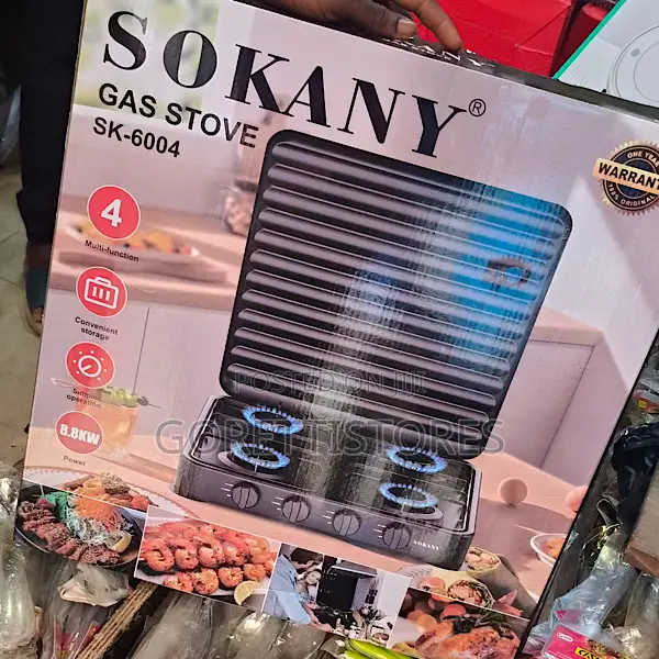 4 Burner Gas Stove Sk 6004