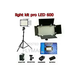 Led Professional Photo Video Light Kit (Led 600 Pro With Stand)