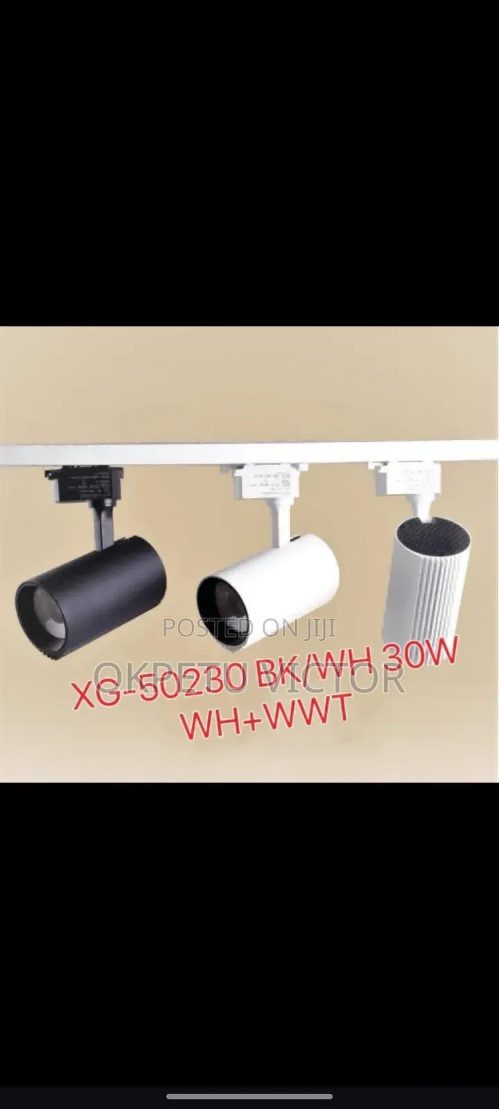 40w Track Light (White+ Warm White)