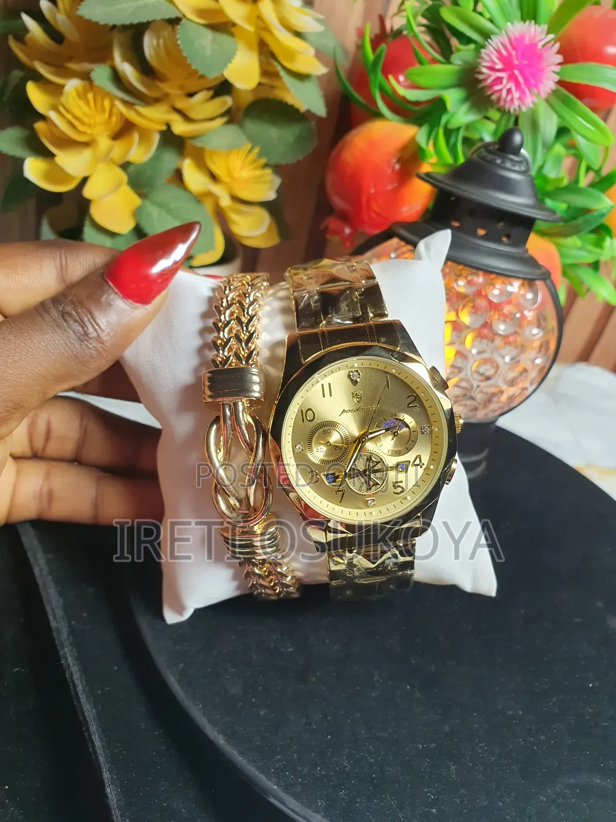 Poedagar Chronograph Watch