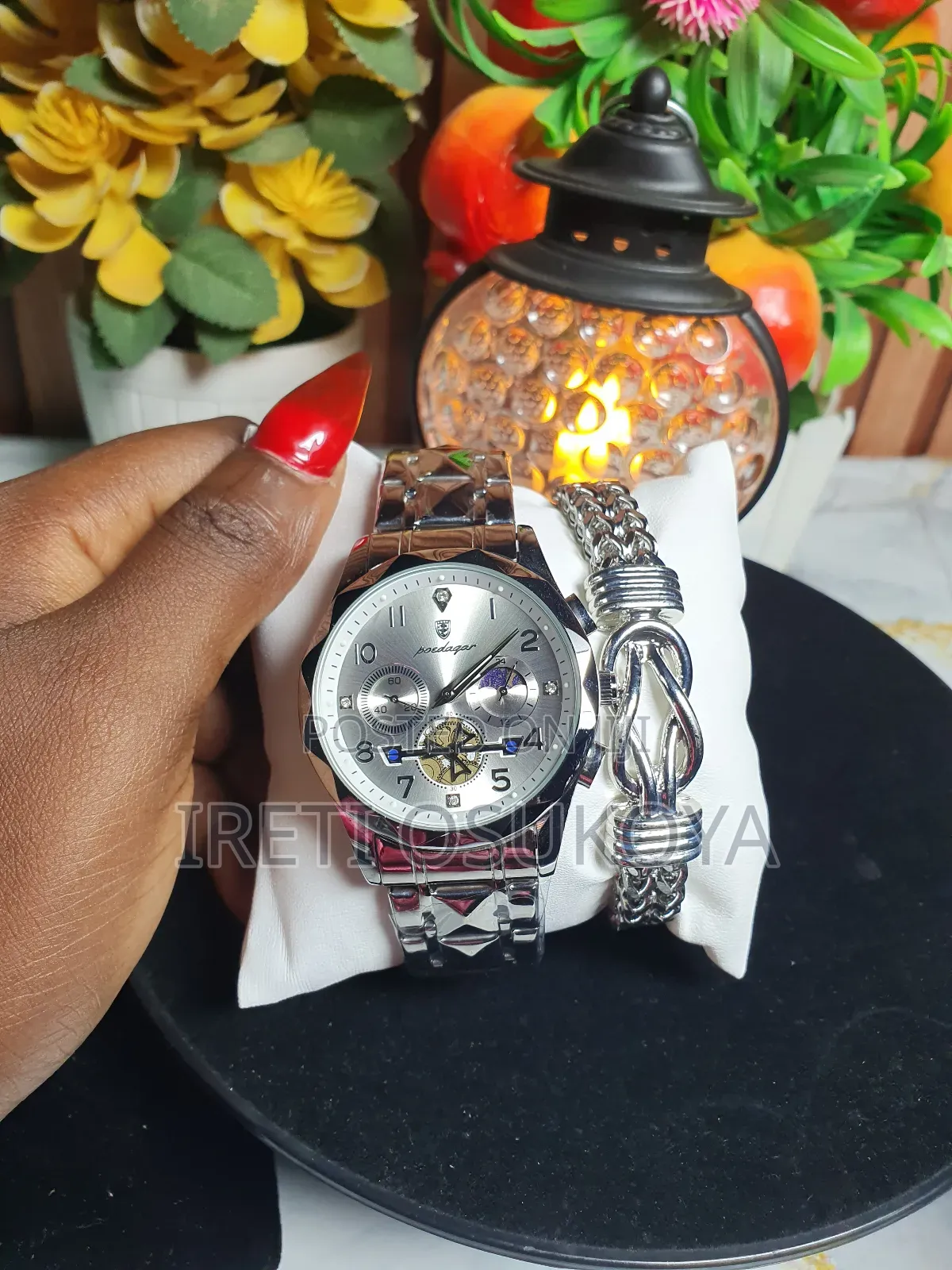 Poedagar Chronograph Watch