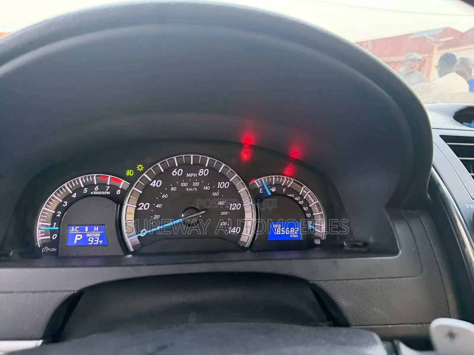 Toyota Camry 2012 Red