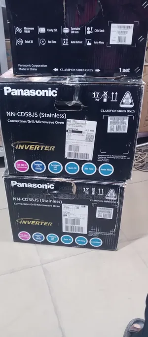 Inverter Panasonic Microwave 3 in 1 Convention/Grill Oven,Stainless27l