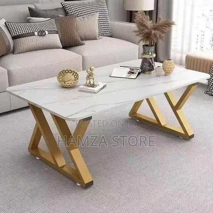 Nordic-Style Rectangular Center Coffee Table