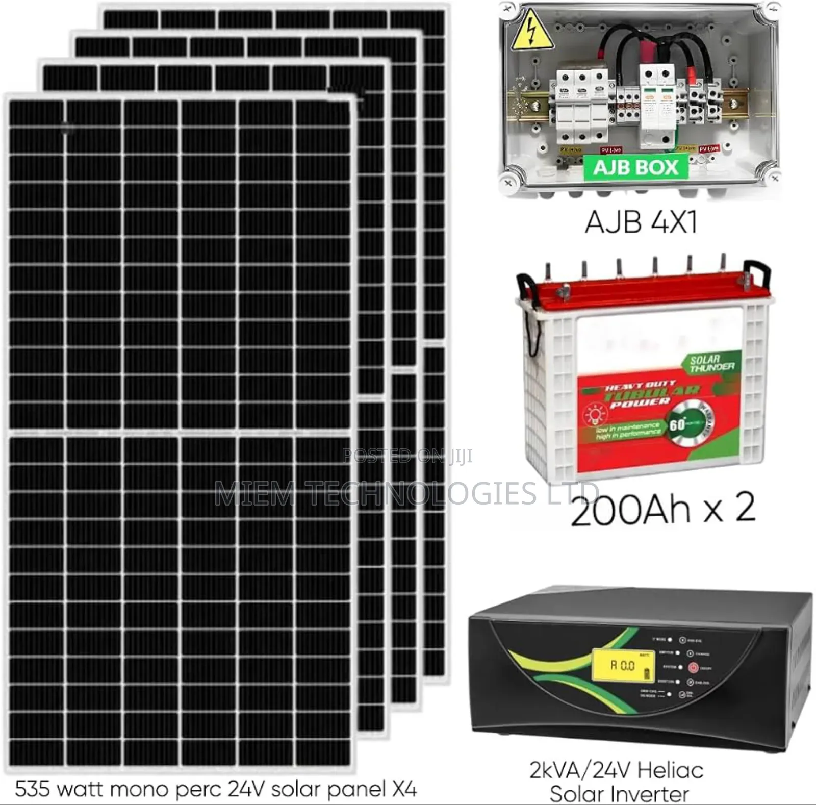 Home Solar (2kva Hybrid System)