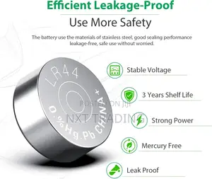 Cotchear 20pcs Ag5 Button Cell Battery