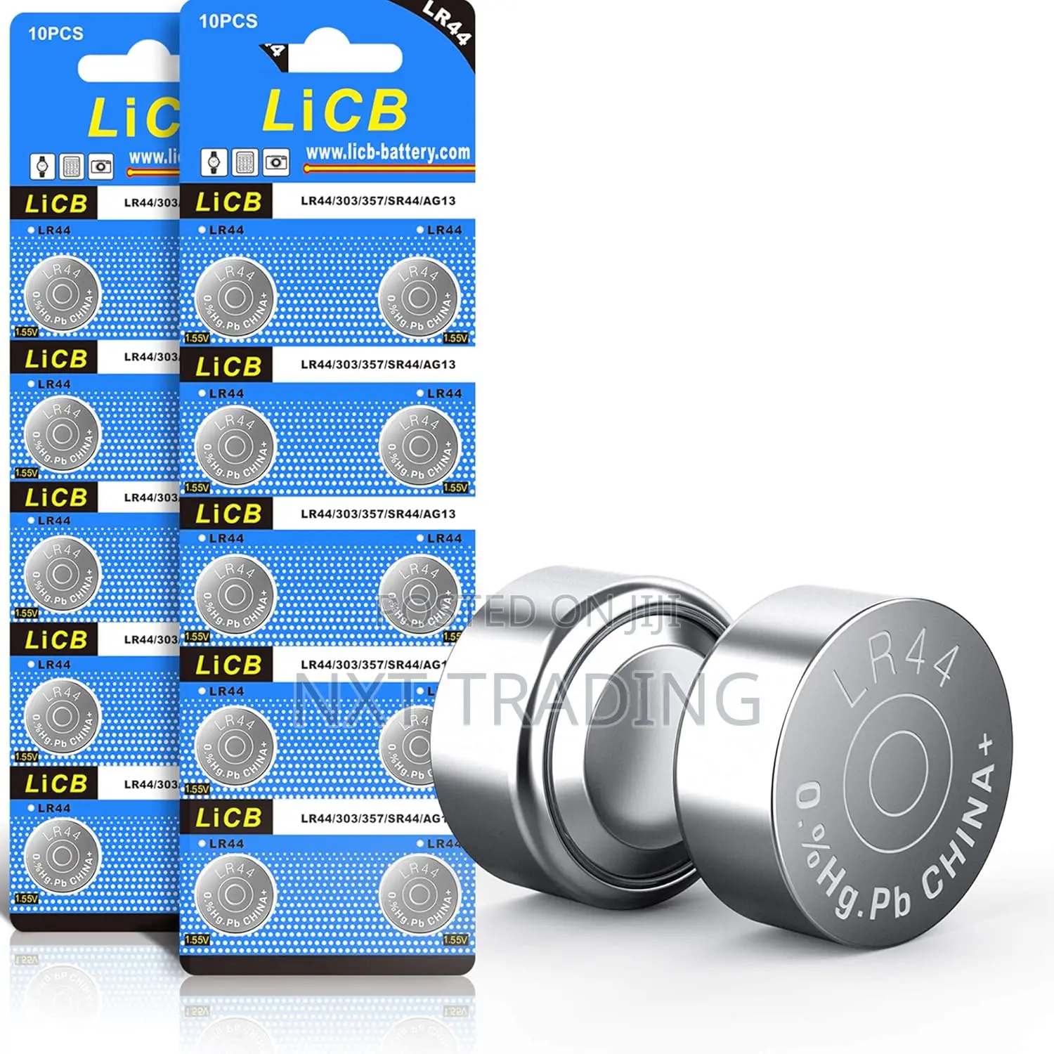 Cotchear 20pcs Ag5 Button Cell Battery