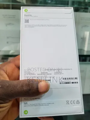New Apple iPhone 16 Plus 256 GB Blue