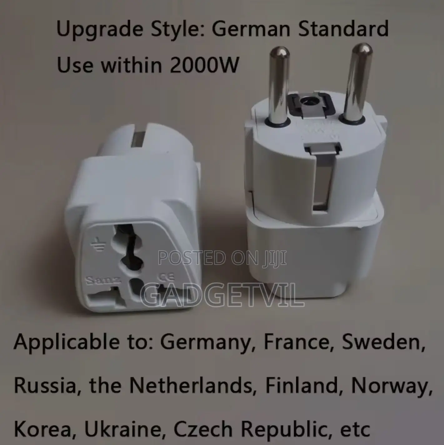 Universal Us Uk Au Eu Plug Adapter/Converter