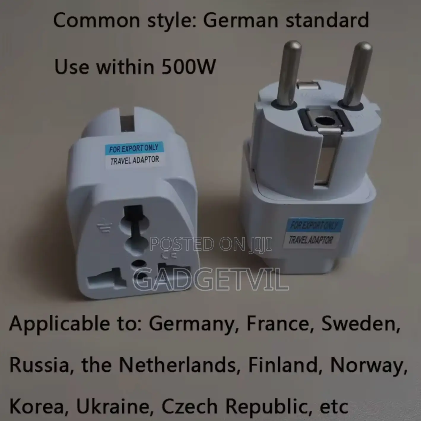 Universal Us Uk Au Eu Plug Adapter/Converter