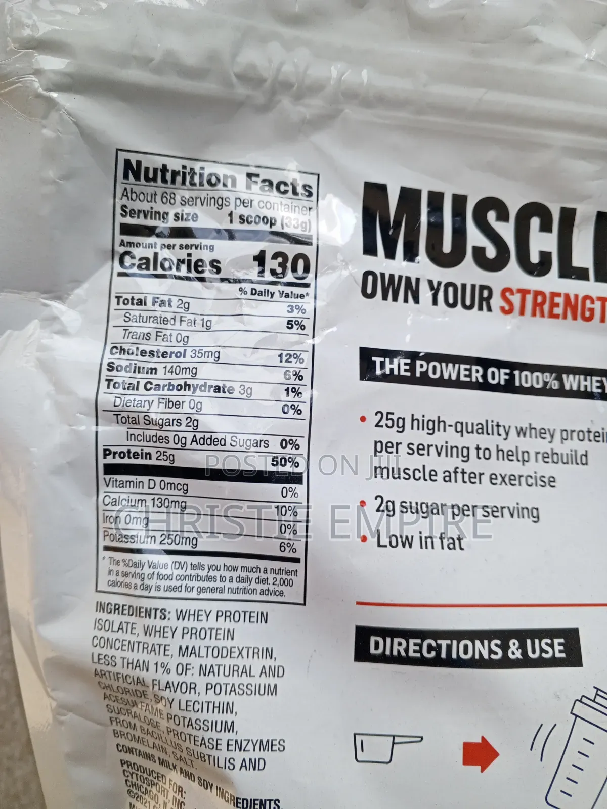 Mm Muscle Milk Whey Protein