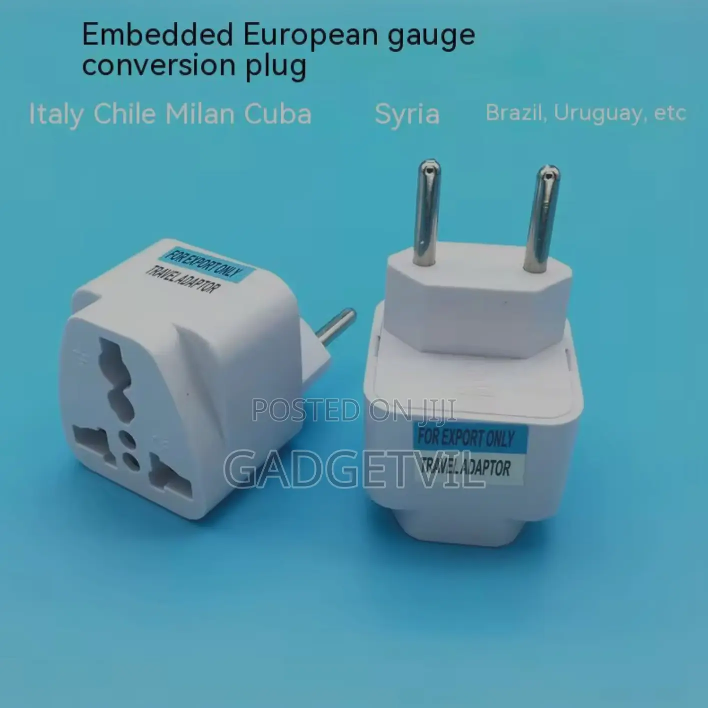 Universal Us Uk Au Eu Plug Adapter/Converter