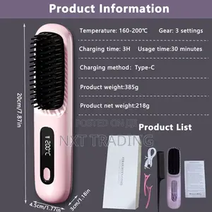Cordless Hair Straighter