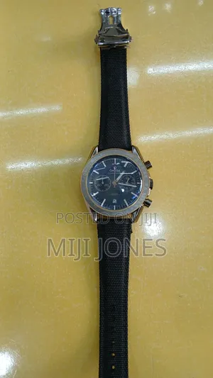 Speedmaster Chronograph Replica - Omega Leather Watch