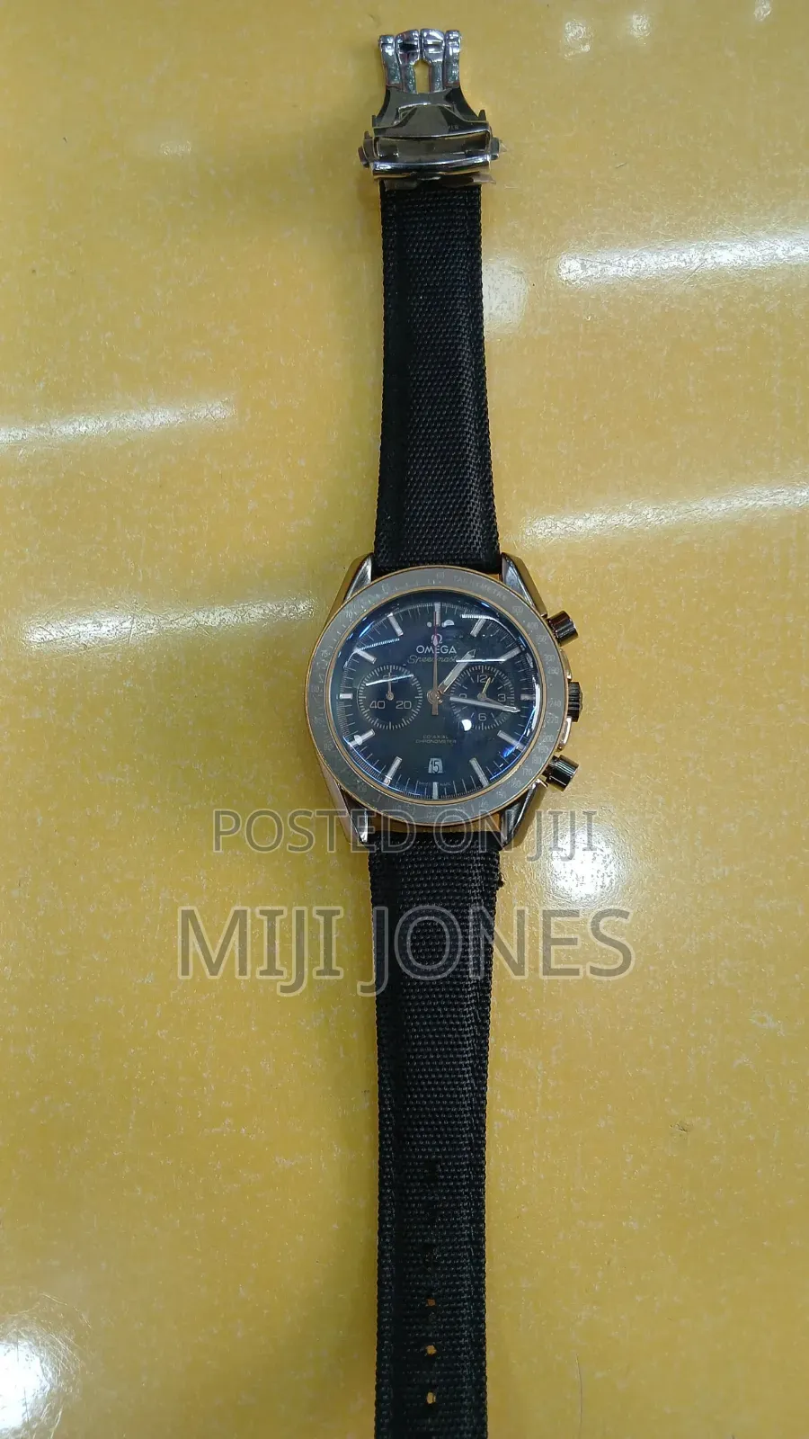 Speedmaster Chronograph Replica - Omega Leather Watch