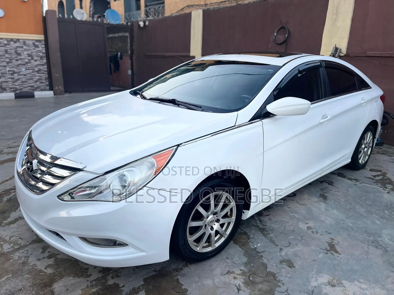 Hyundai Sonata 2013 White