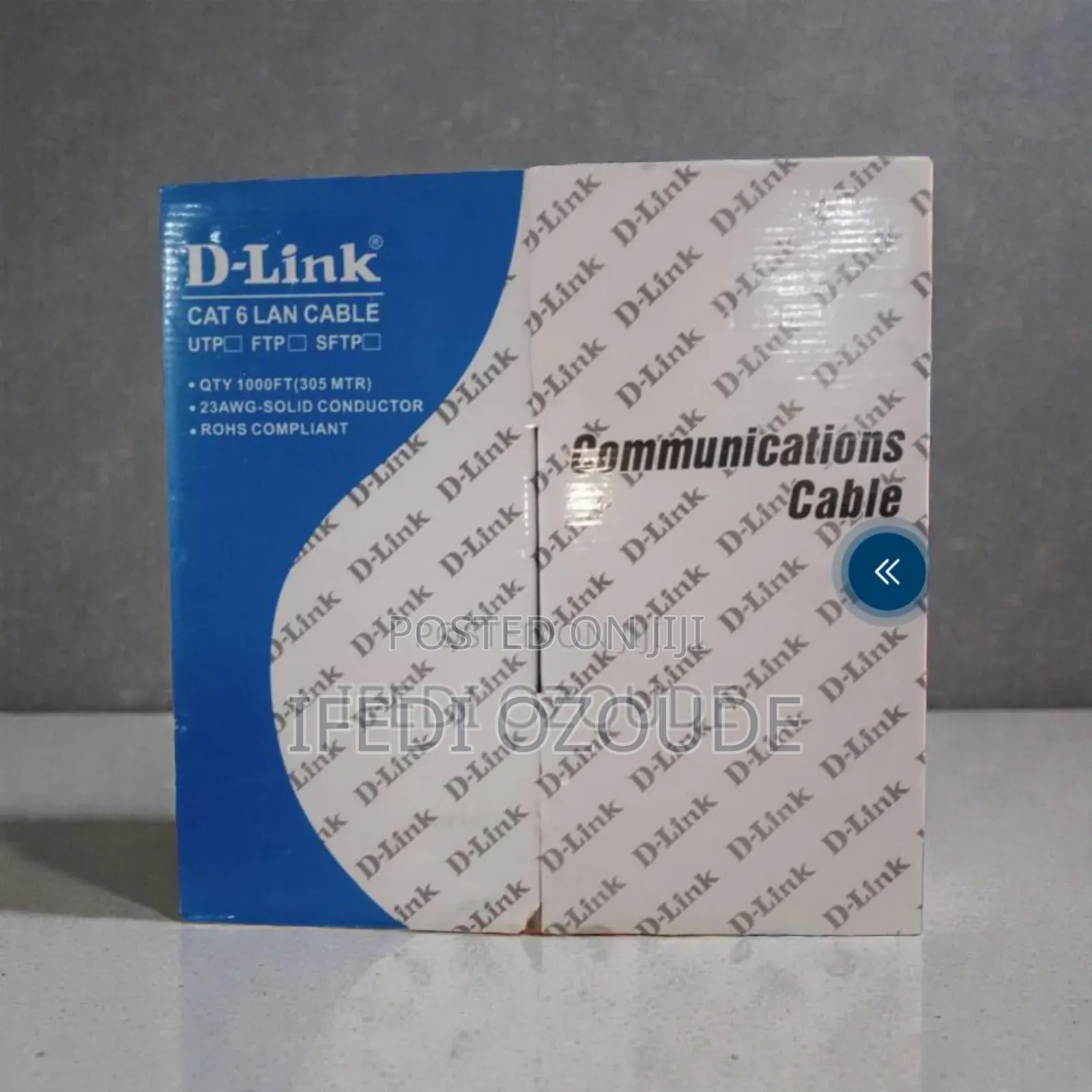 D-Link Cat 6 305mm Communication Cable