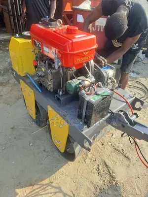 Walk-behind Double Drum Vibratory Road Roller