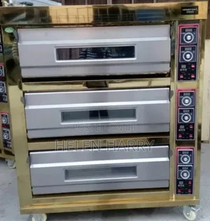 Gas/Electric Oven 3 Deck 9 Tray