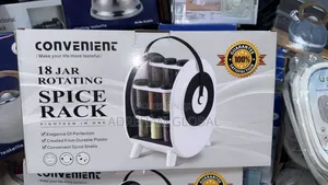 18 Jar Rotating Spice Rack