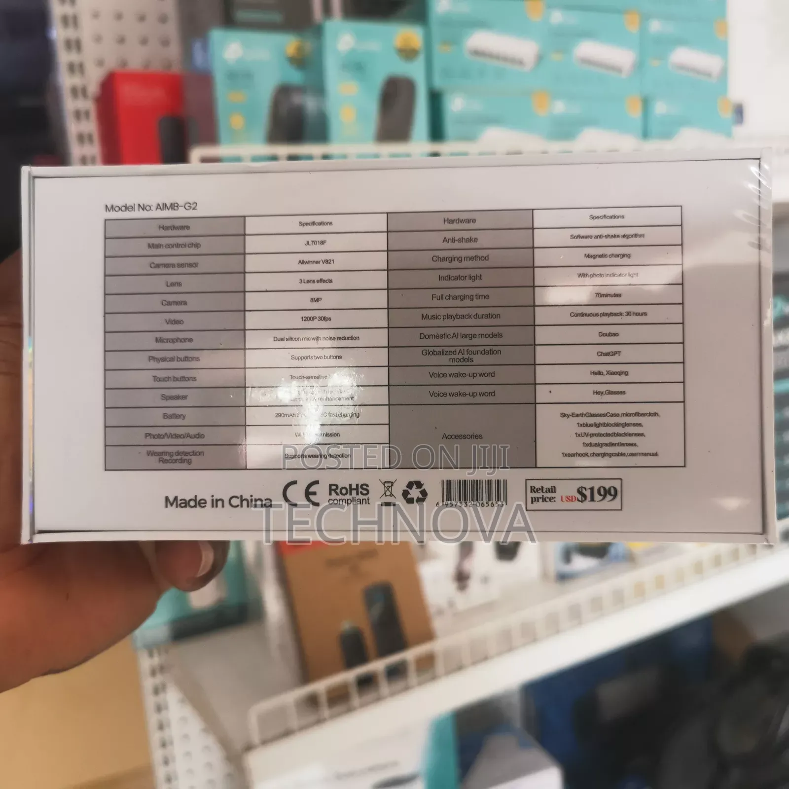 Ai Smart Glasses Aimb-G2