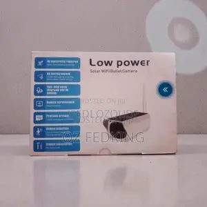 Wireless Low Power Solar Wifi Bullet CCTV Camera