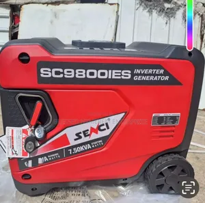 (7.5kva)Senci Remote Control Inverter Soundproof Petrol Gen Low Fuel
