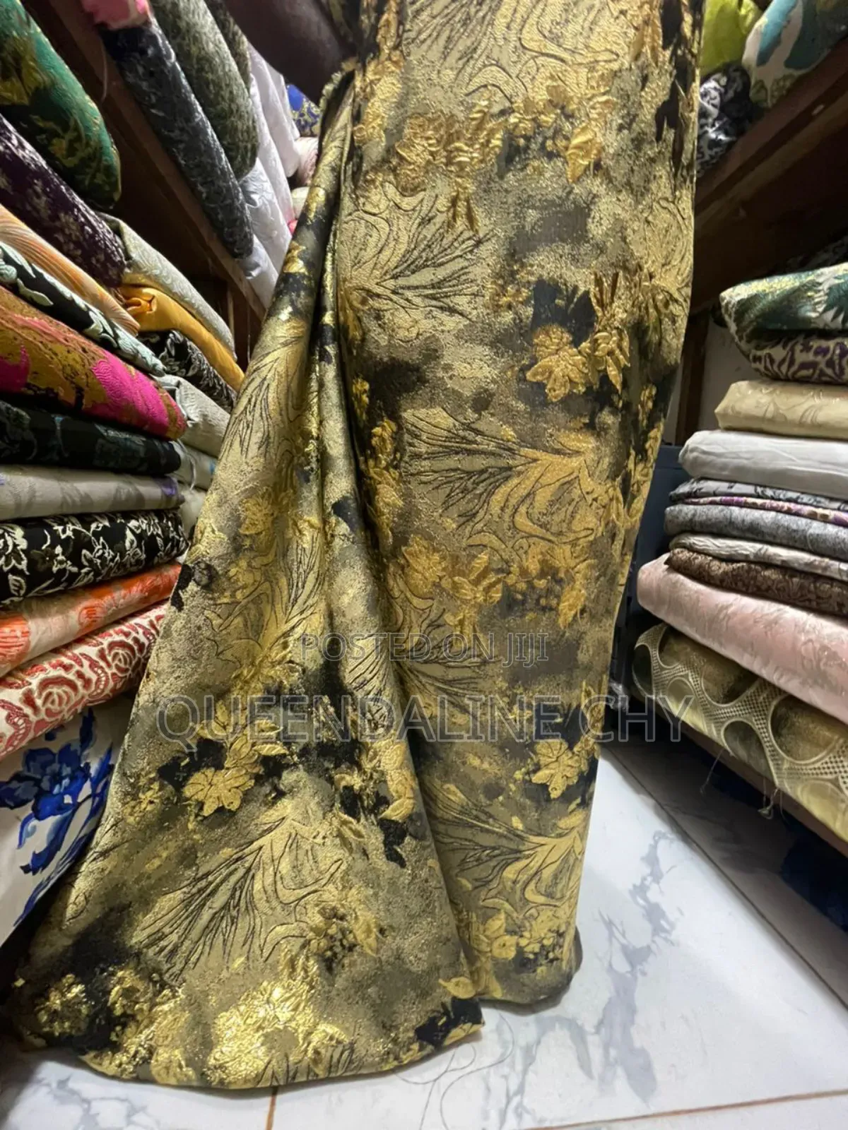 High Quality Damask Material (Per Yard)