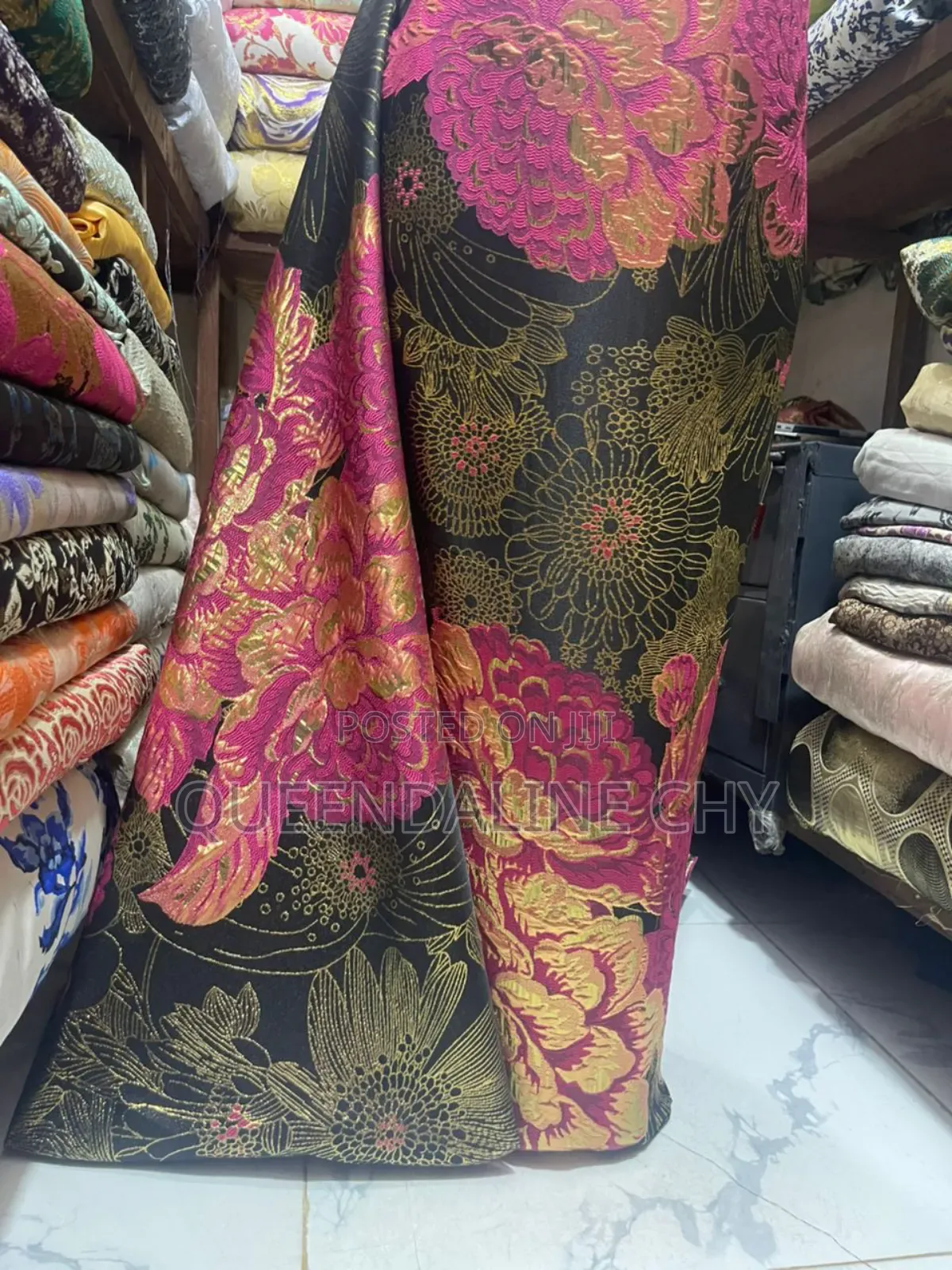 High Quality Damask Material (Per Yard)