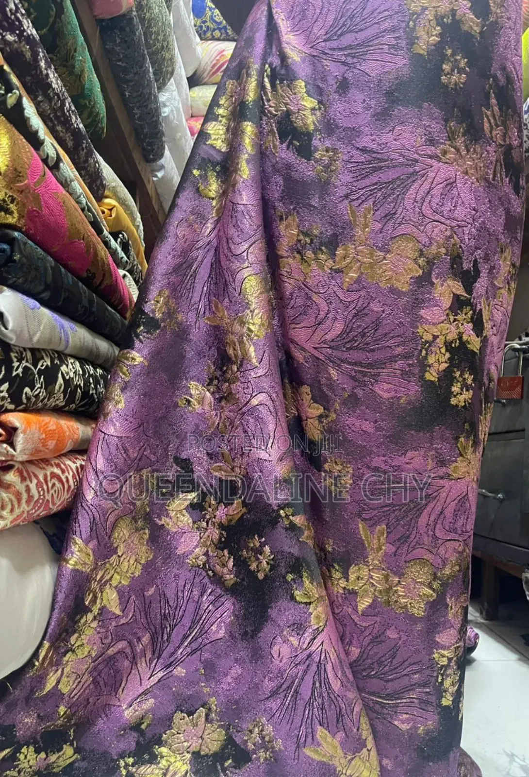 High Quality Damask Material (Per Yard)