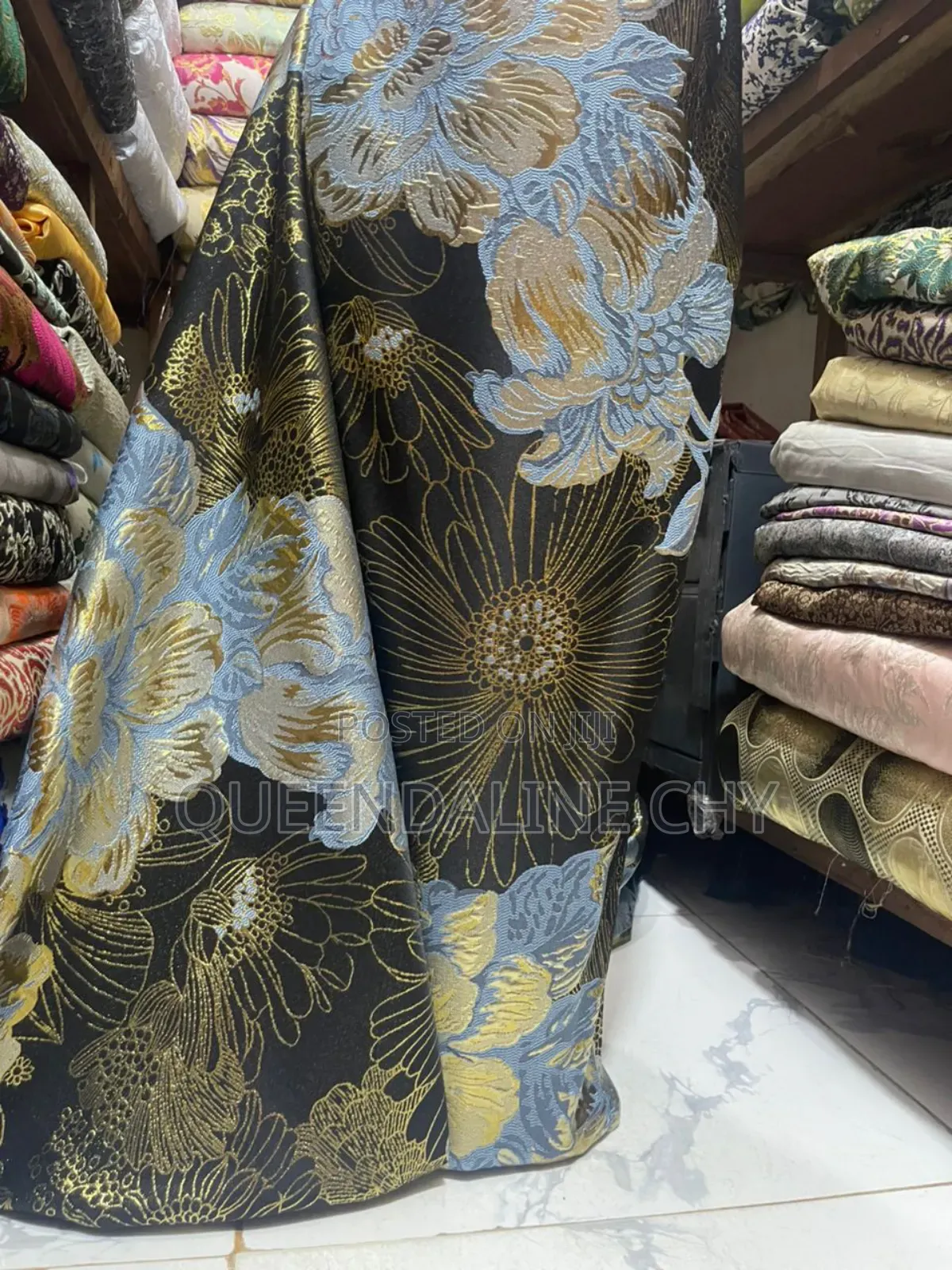 High Quality Damask Material (Per Yard)