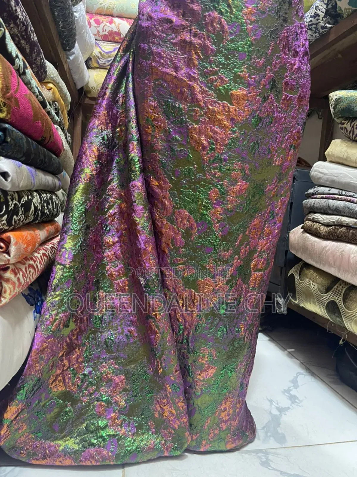 High Quality Damask Material (Per Yard)