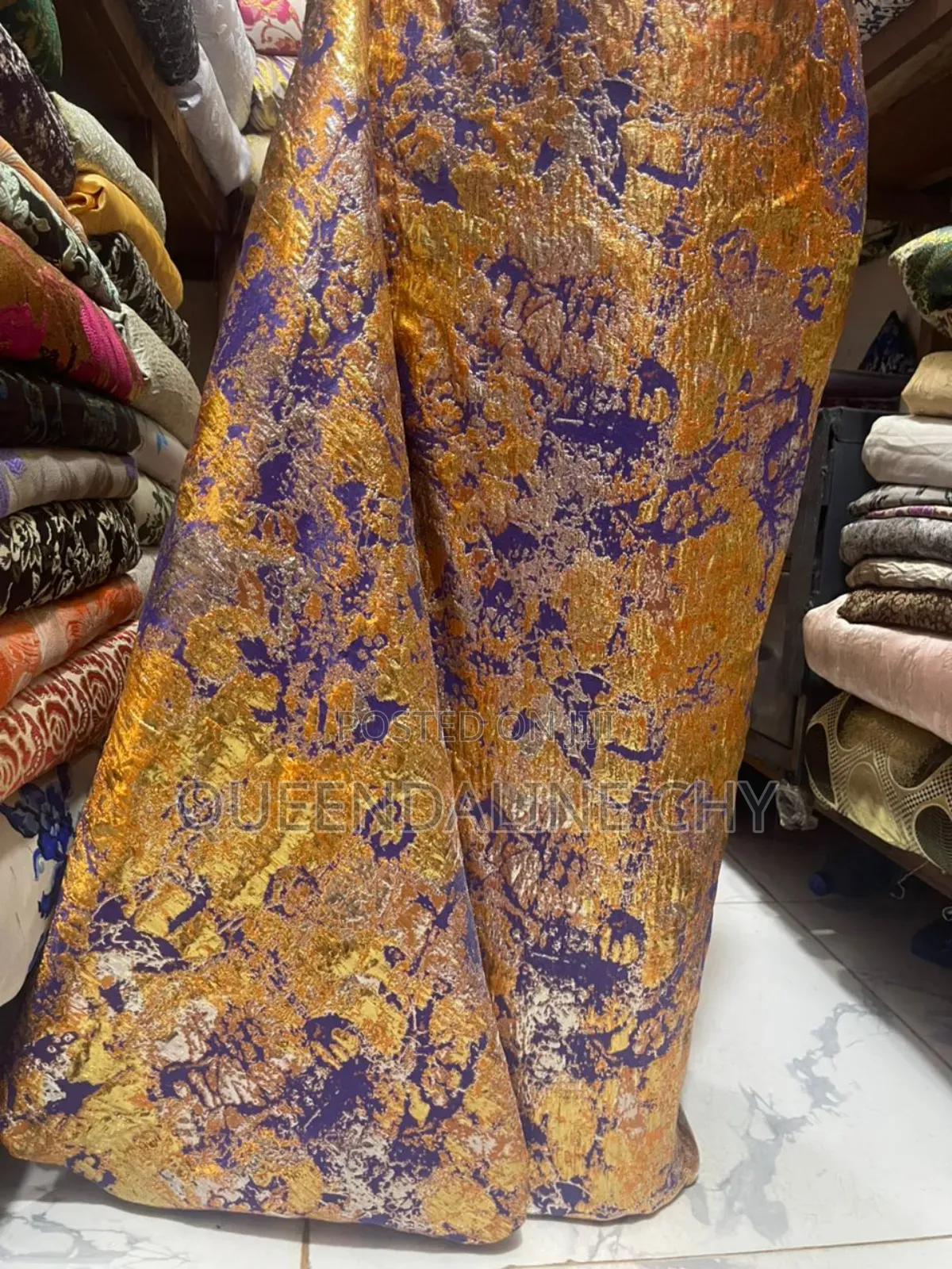 High Quality Damask Material (Per Yard)