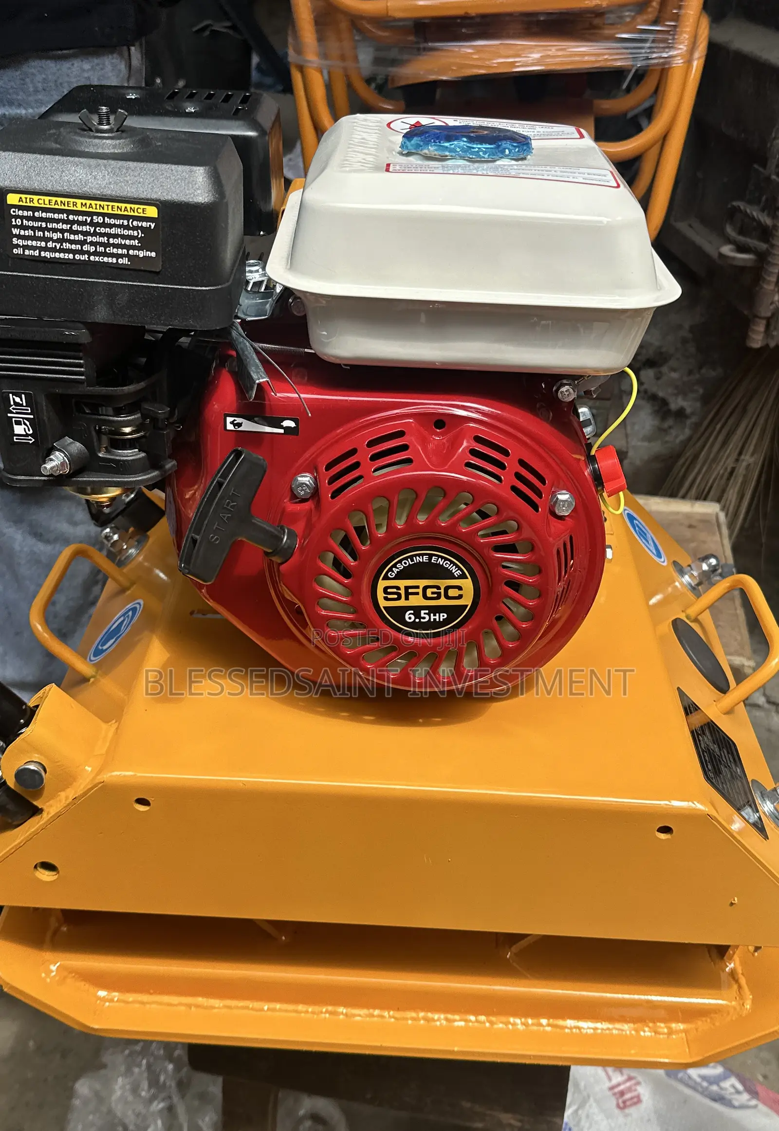 Plate Compactor 6.5hp