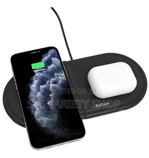 Excorn 2-in-1 Wireless Apple Charger - Wireless Charger for iPhone.