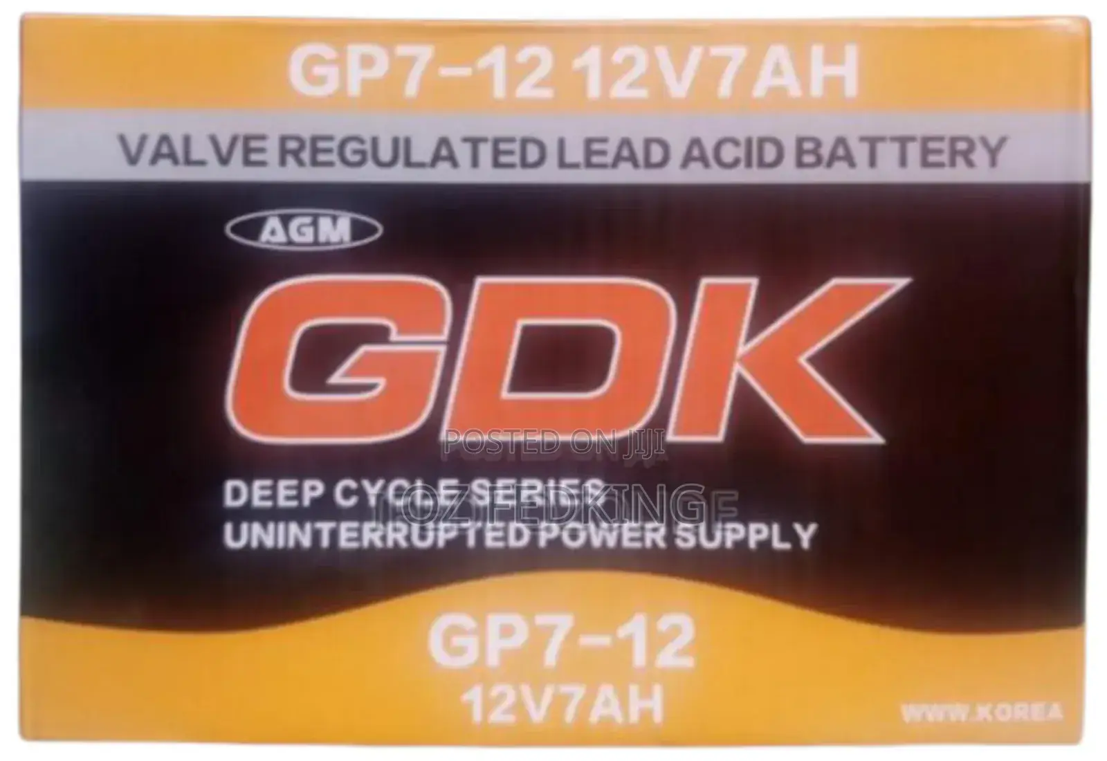 Gp7-1212v7ah Ups Battery