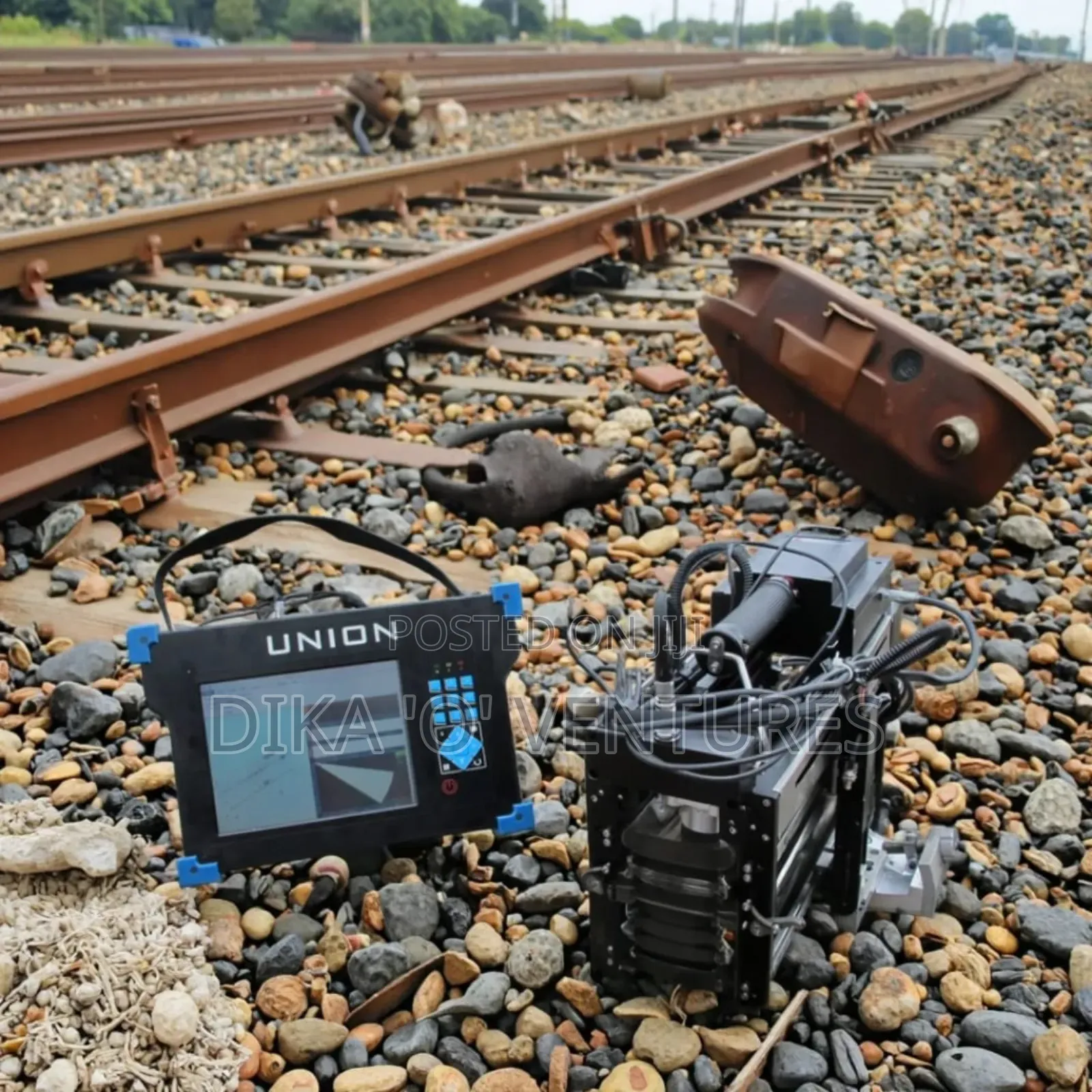 Destructive Ultrasonic Phases Array Detector for Rail Welds
