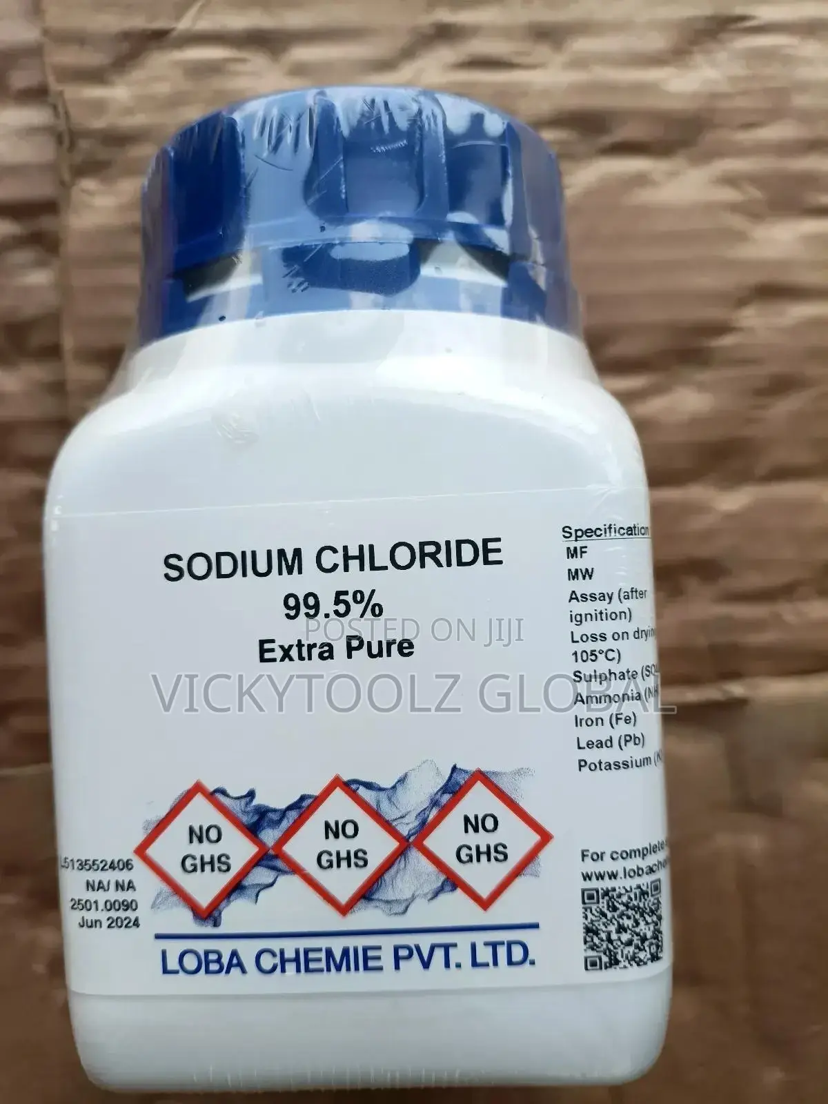 Sodium Chloride 99.5% Extra Pure