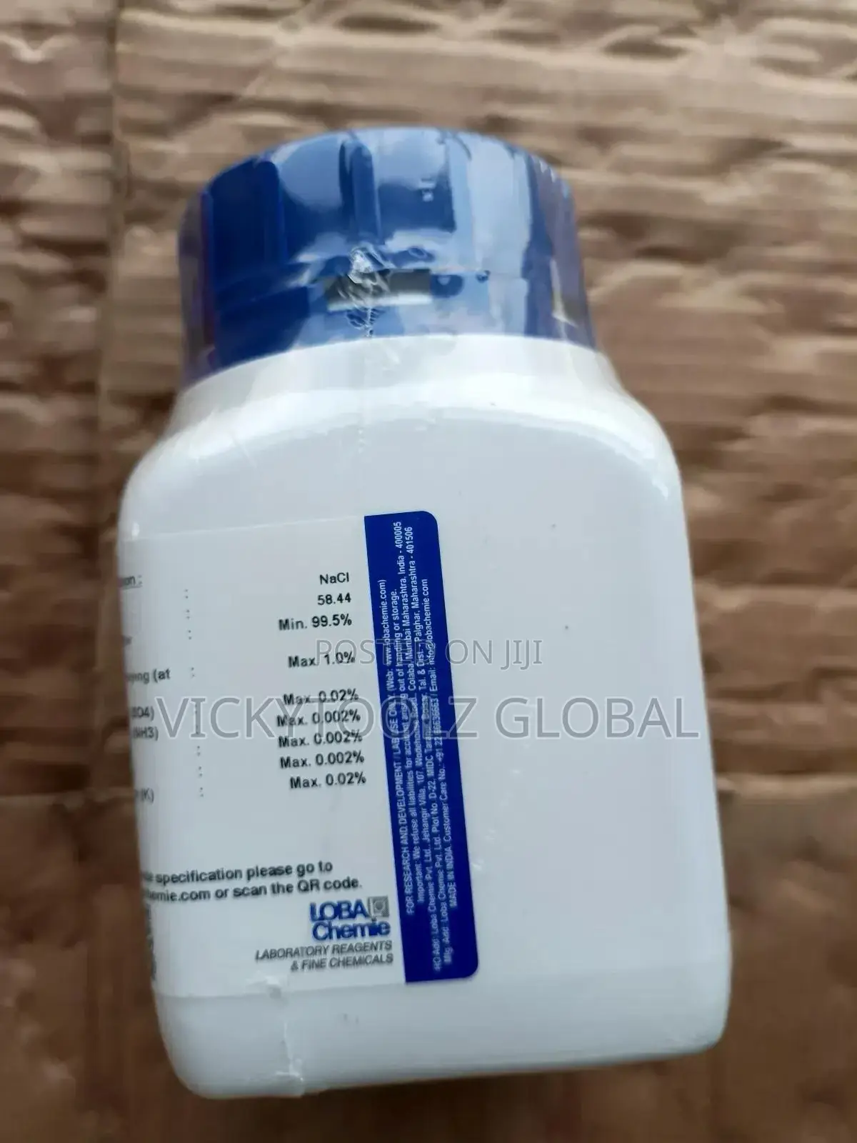 Sodium Chloride 99.5% Extra Pure