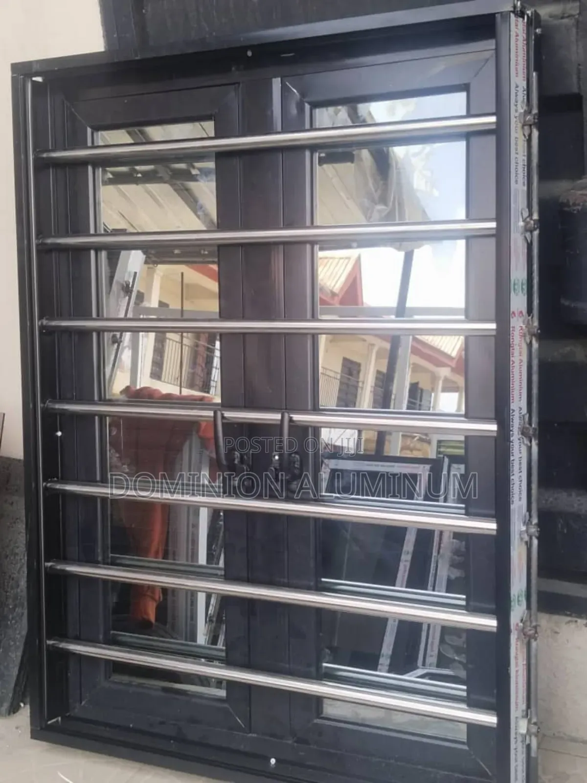 Black Stainless Windows