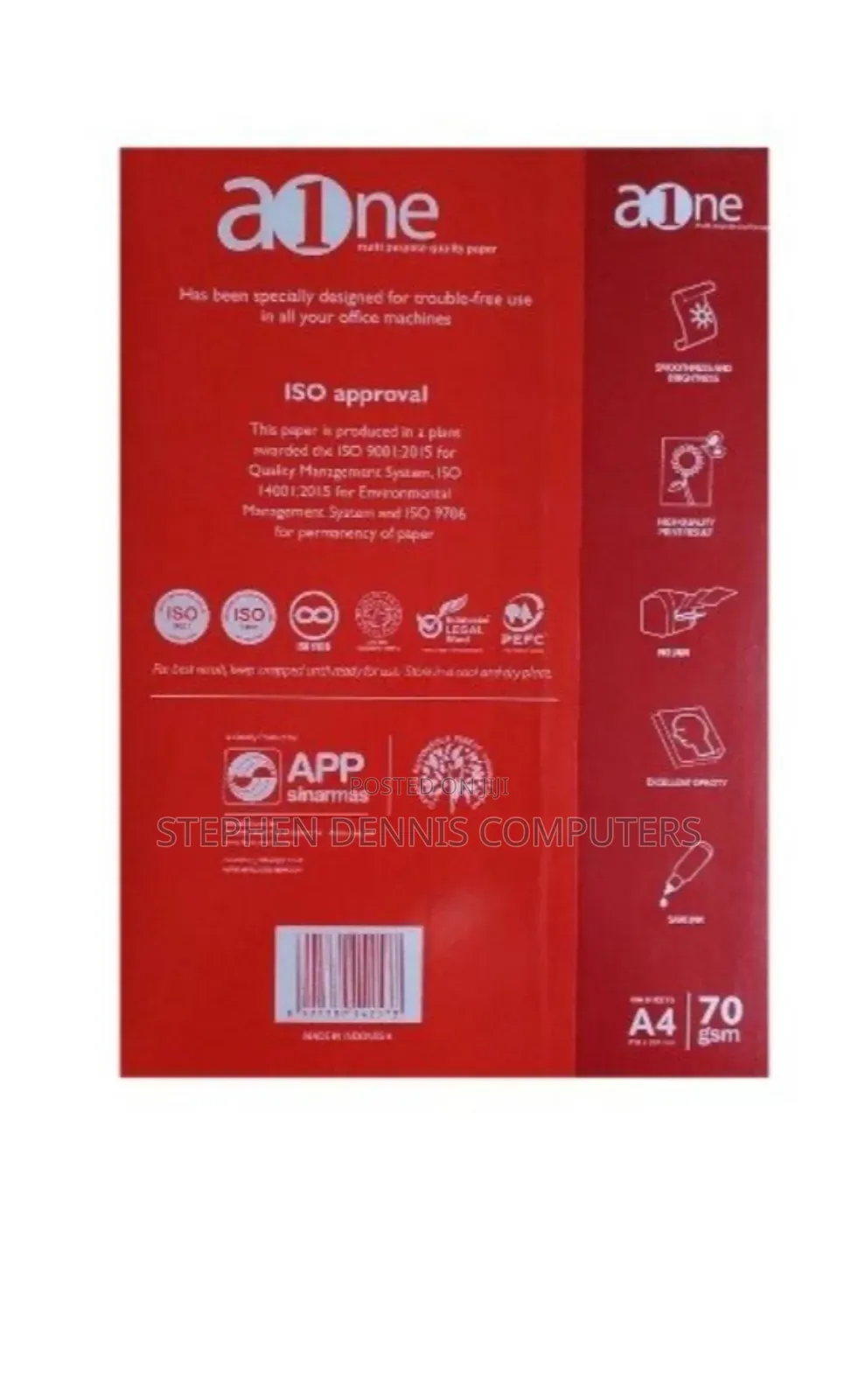 Cartons Aone A4 Paper