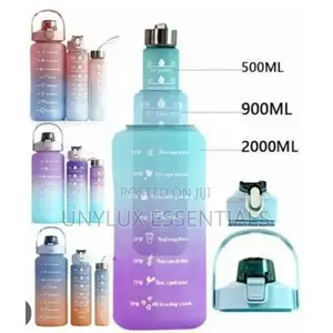 3-in-1 Water Bottle Set