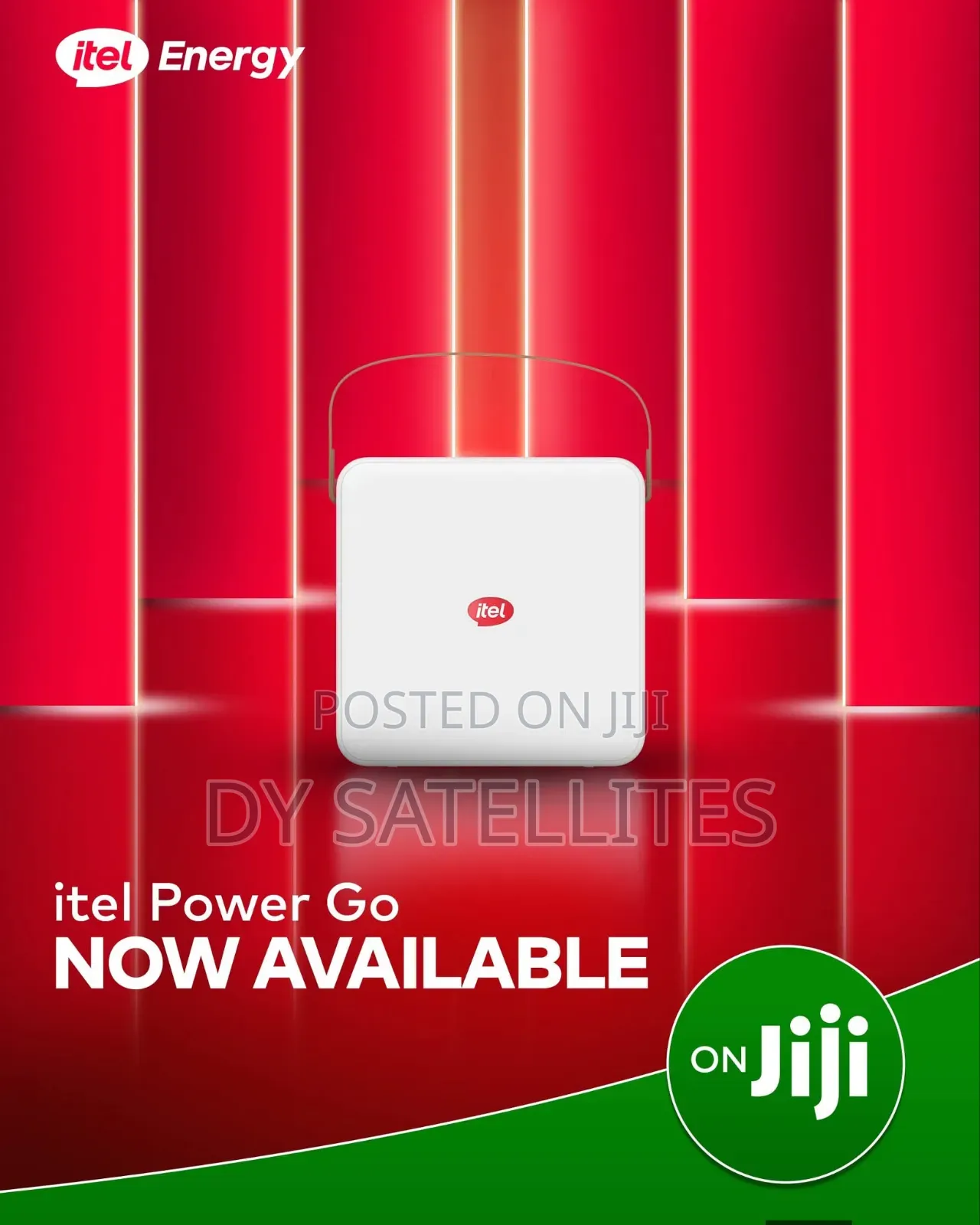 100,000mah Itel Power Go Available