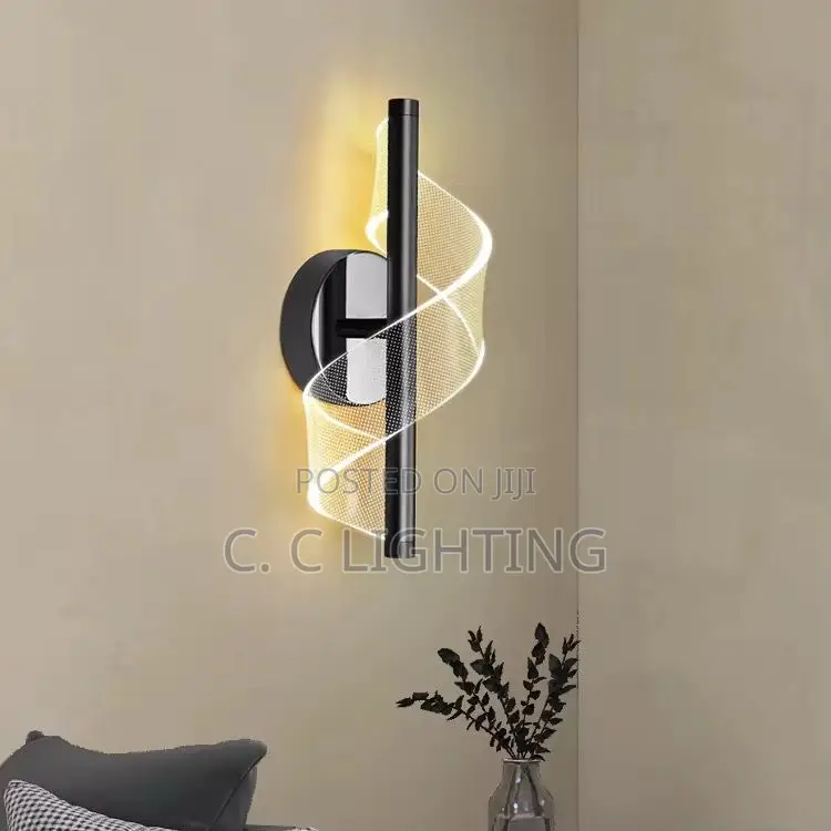 Led Stunning Wall Lamps Black Body