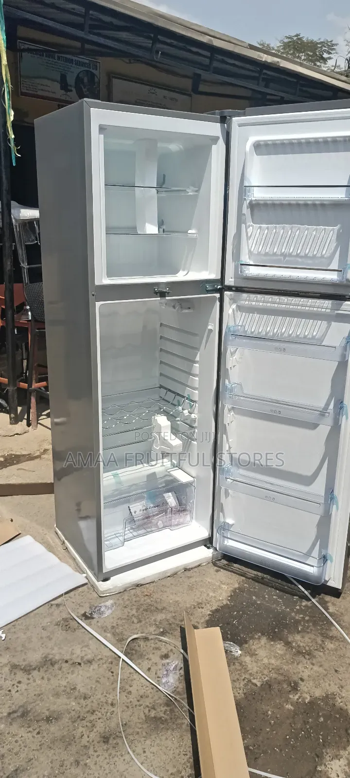 Hair Thermoccol Double Door Fridge 350l