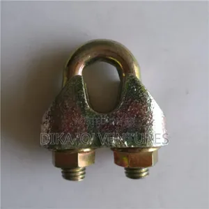 Wire Rope Clips Seller
1. Din1142 Galvanized Malleable Wire Rope Clip