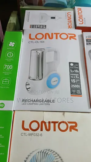 Lontor Rechargeable Led Camping Lantern - CTL-Ol164